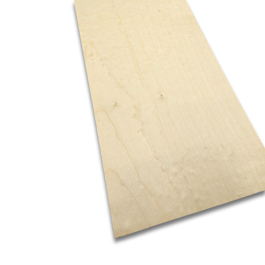 Ahorn (riegel) Furnier | 18 Blätter | 115x16 cm