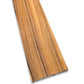 Santos Palissander houtfineer 150 x 10 cm met natuurlijke tekening en warme tinten, ideaal voor meubelbekleding of restauratieprojecten.