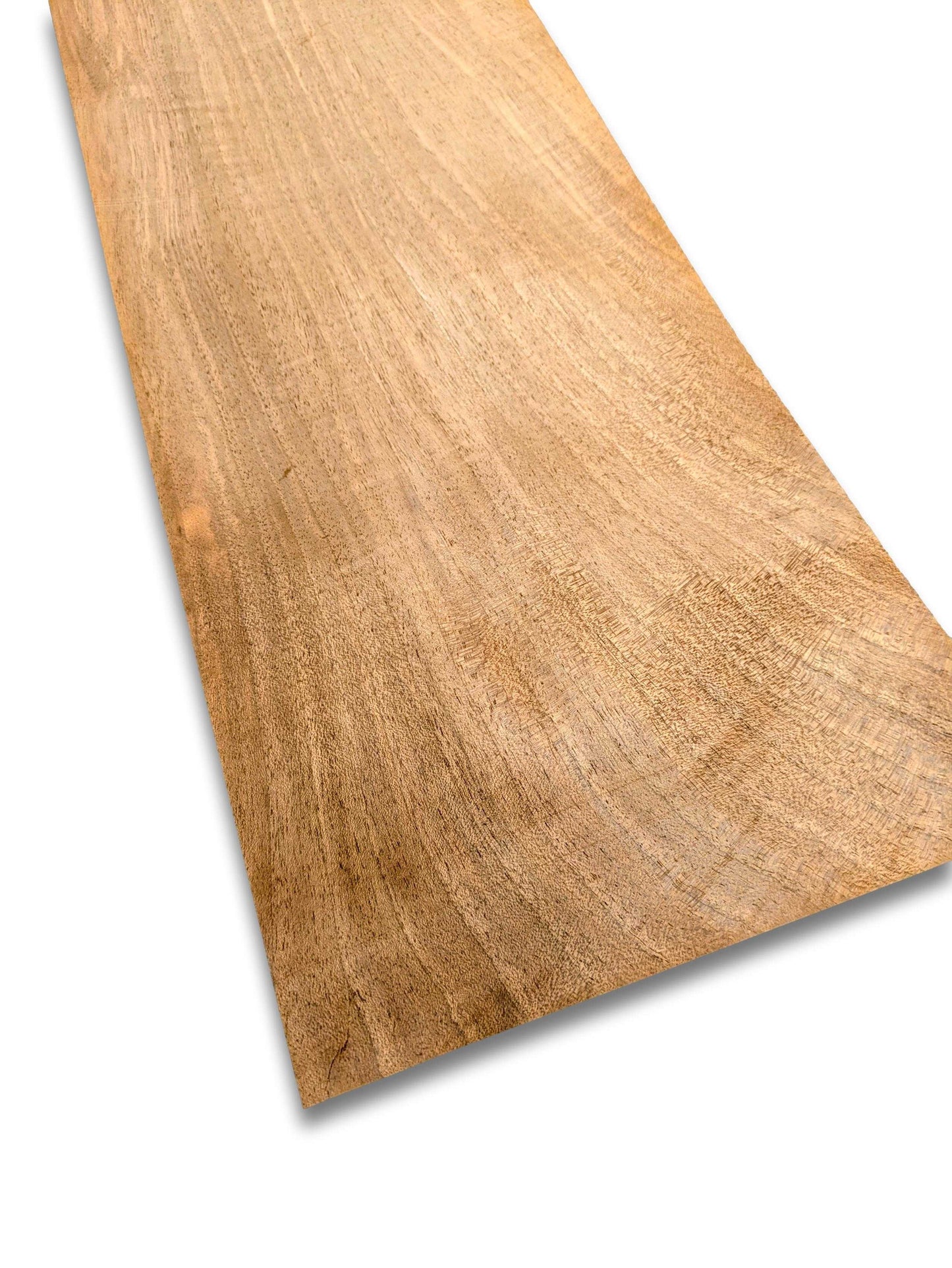 Los vel walnoot houtfineer 150 x 40 cm, naturel en onbehandeld. Geschikt voor meubelbekleding, restauratie of marqueterie.