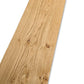 Los vel eiken rustiek fineer 250 x 21 cm, naturel en onbehandeld, geschikt voor marqueterie of creatieve houtbewerking.