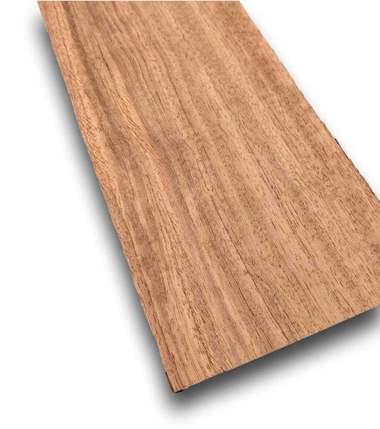 Bubinga | 2,4 mm Sägefurnier | 25x11 cm
