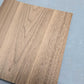 Detail van een vel walnoot sperfineer 2,4 mm dik, 28 x 24 cm, met zichtbare houtnerf, geschikt voor creatieve houtbewerking.