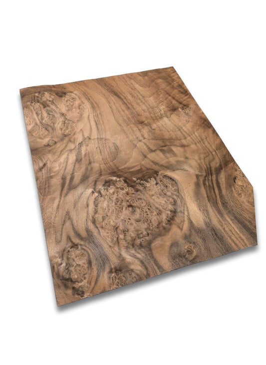 Nussbaum Maser Furnier | 36 x 29 cm