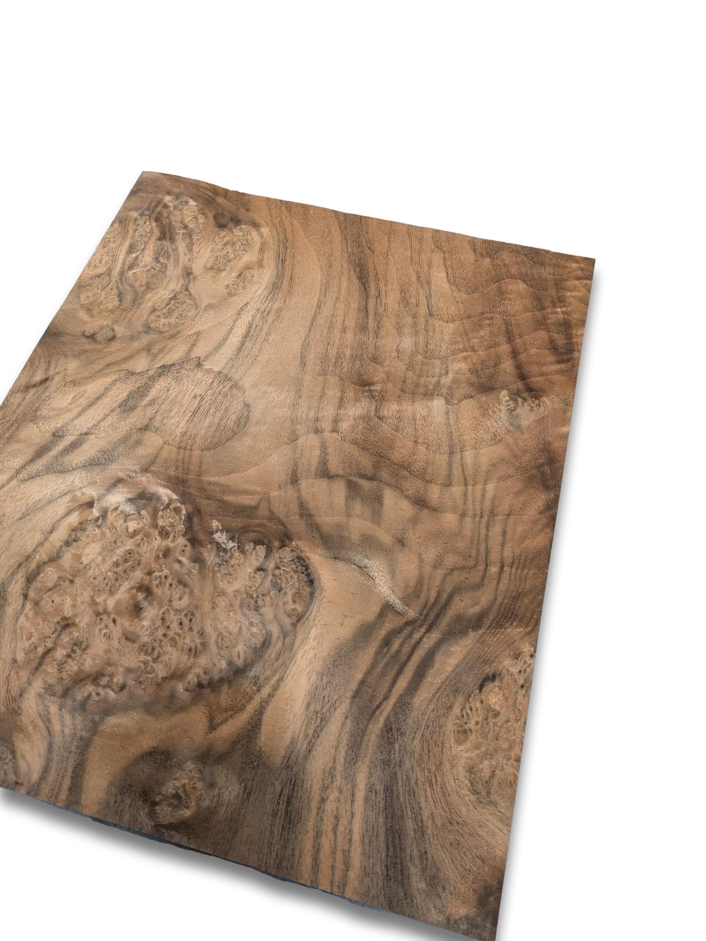 Nussbaum Maser Furnier | 36 x 29 cm