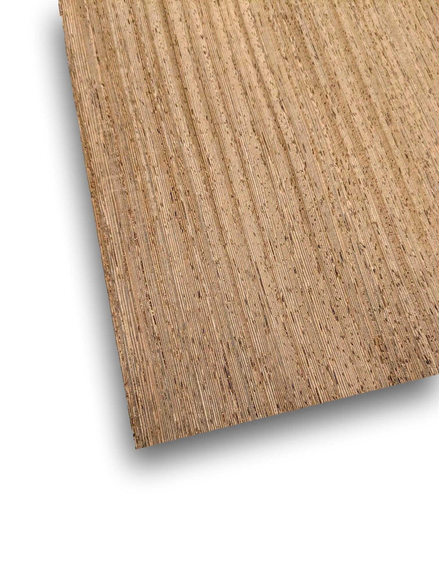 Wengé houtfineer 41 x 22 cm met natuurlijke nerfstructuur, ideaal voor meubelbekleding of restauratieprojecten.