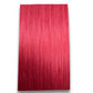 Rood geverfd designfineer vel 41 x 24 cm met fijne houtstructuur, ideaal voor creatieve toepassingen en renovatie van panelen.