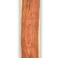 Los vel naturel Palissander fineer 90x15 cm, onbehandeld en zonder backing, geschikt voor marqueterie of creatieve toepassingen.